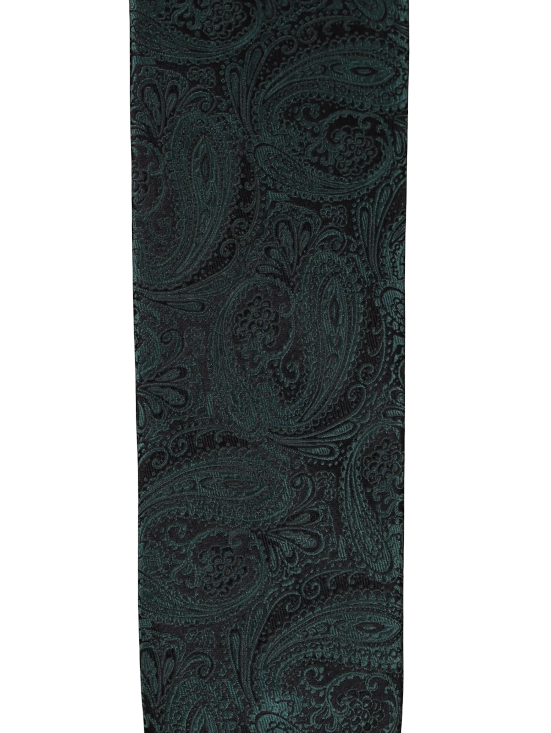 Paisley Emerald Green Silk 2